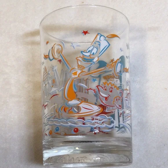 DISNEY McDonalds Anniversary Glasses 4 Count Vintage Mickey Goofy Donald Duck - Picture 10 of 16